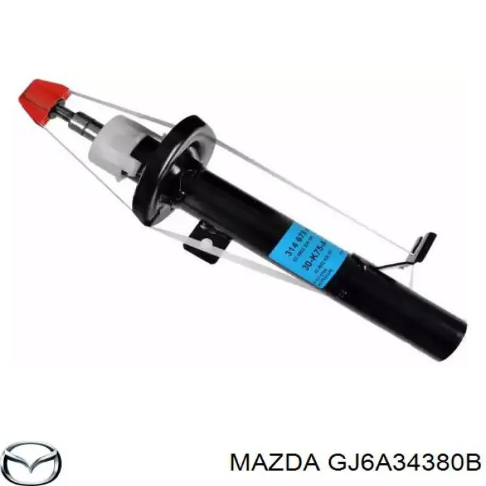 Купити GJ6A34380B Mazda Опора амортизатора переднього