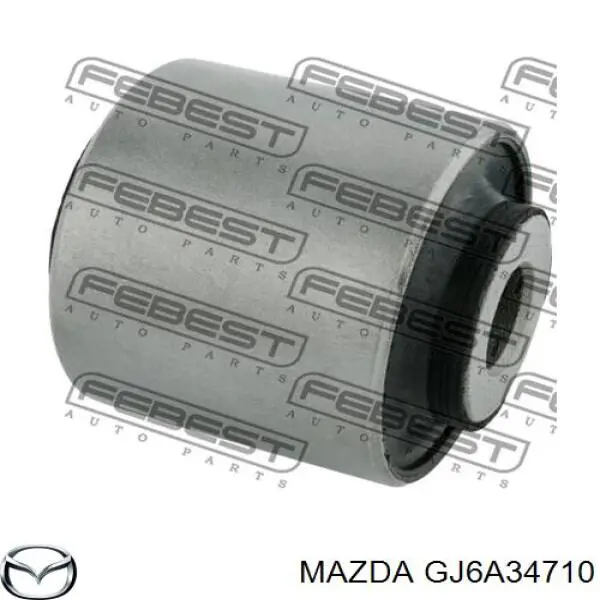 Сайлентблок нижнього важеля передньої підвіски Mazda GJ6A34710 ціна, від 6.93 USD