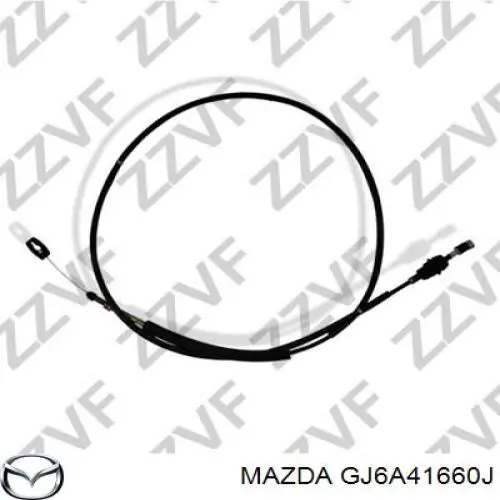 GJ6A41660J Mazda Трос газу (акселератора)