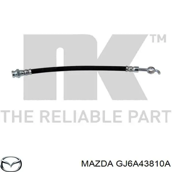 Шланг гальмівний задній Mazda GJ6A43810A ціна, від 12.48 USD