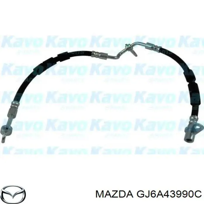 Купити GJ6A43990C Mazda Шланг гальмівний передній, лівий