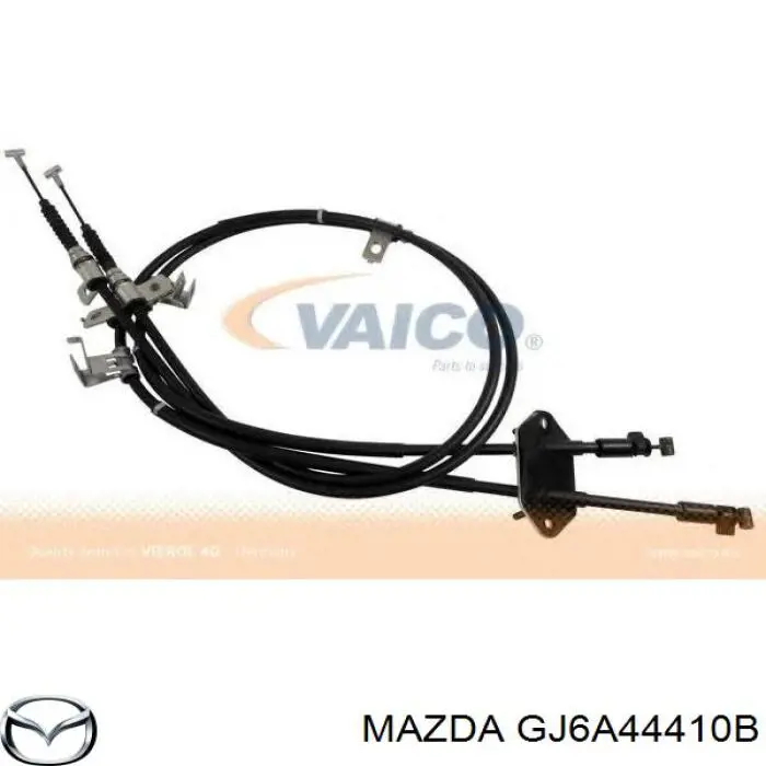 Трос ручного гальма задній, правий/лівий Mazda GJ6A44410B ціна, від 30.70 USD