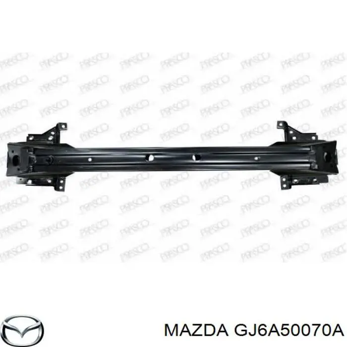 Підсилювач бампера переднього Mazda 6 (GG) (Мазда 6)