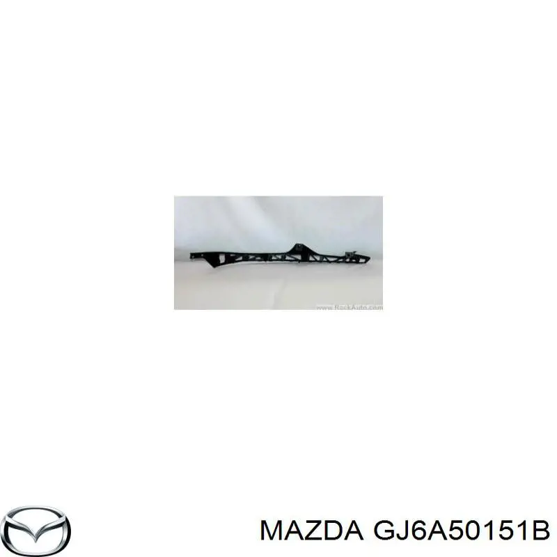GJ6A50151B Mazda кронштейн бампера переднього, правий