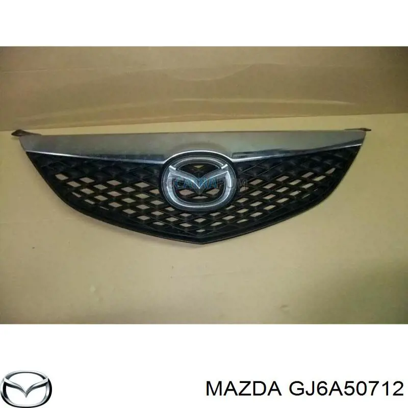 Купити GJ6A50712 Mazda Захисна решітка радіатора