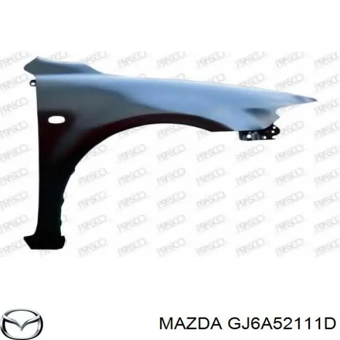 Купити GJ6A52111D Mazda Крила
