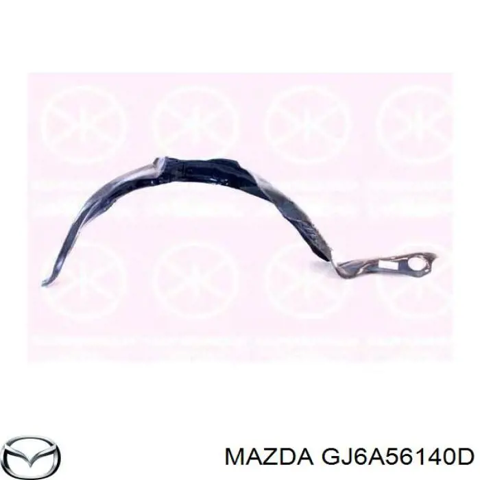 Купити GJ6A56140D Mazda Підкрилок передній лівий