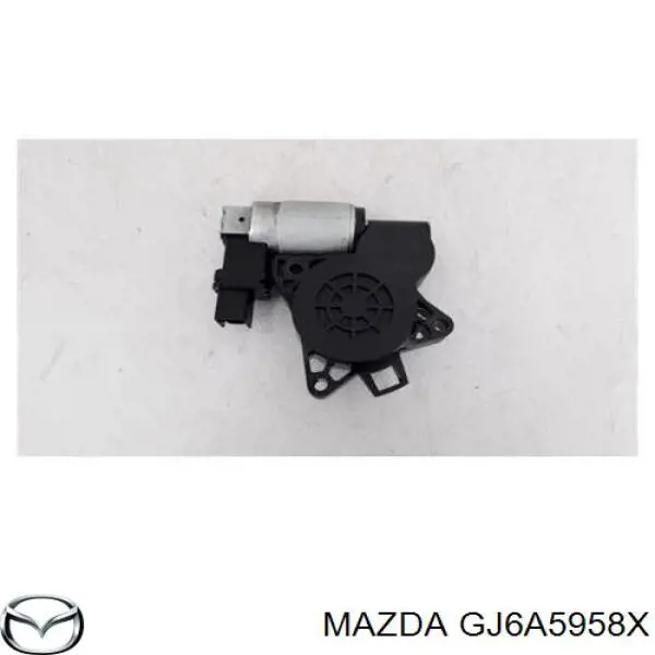 Двигун склопідіймача двері передньої Mazda 6 (GY) (Мазда 6)
