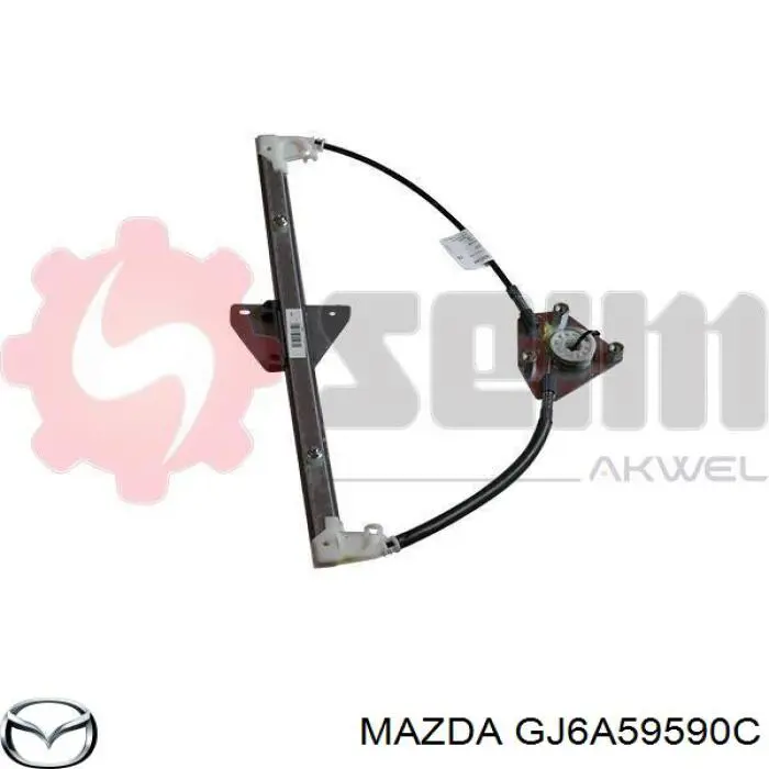 GJ6A59590C Mazda Підйомник механічний вітрового скла