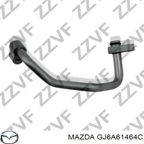 Шланг кондиціонера, від компресора до радіатора Mazda GJ6A61464C ціна, від 19.00 USD