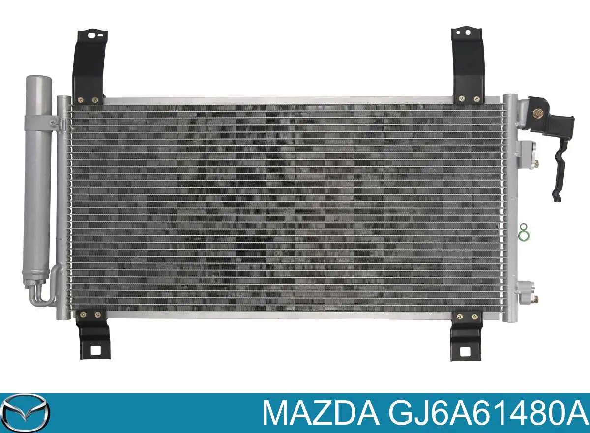 Купити GJ6A61480A Mazda Радіатор системи охолодження кондиціонера