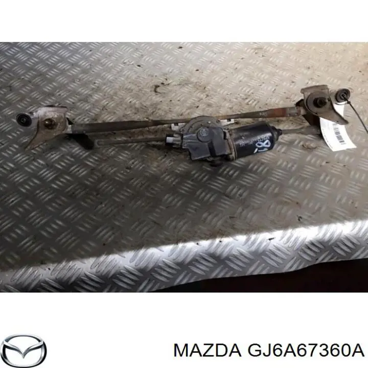 Трапеція щіток лобового скла Mazda GJ6A67360A ціна, від 11.29 USD