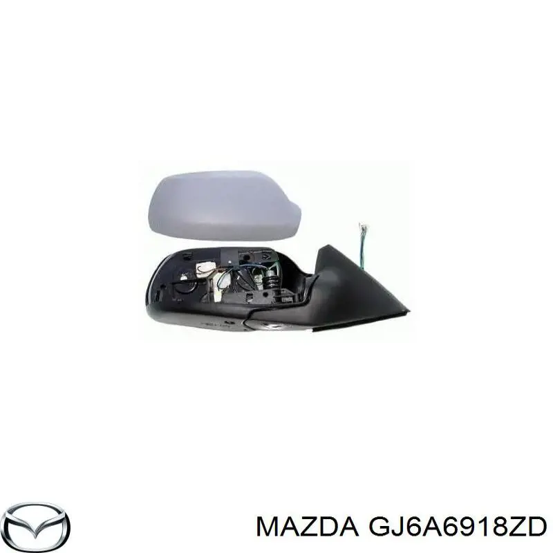 Купити GR2F6918ZB Mazda Бічне дзеркало заднього виду ліве