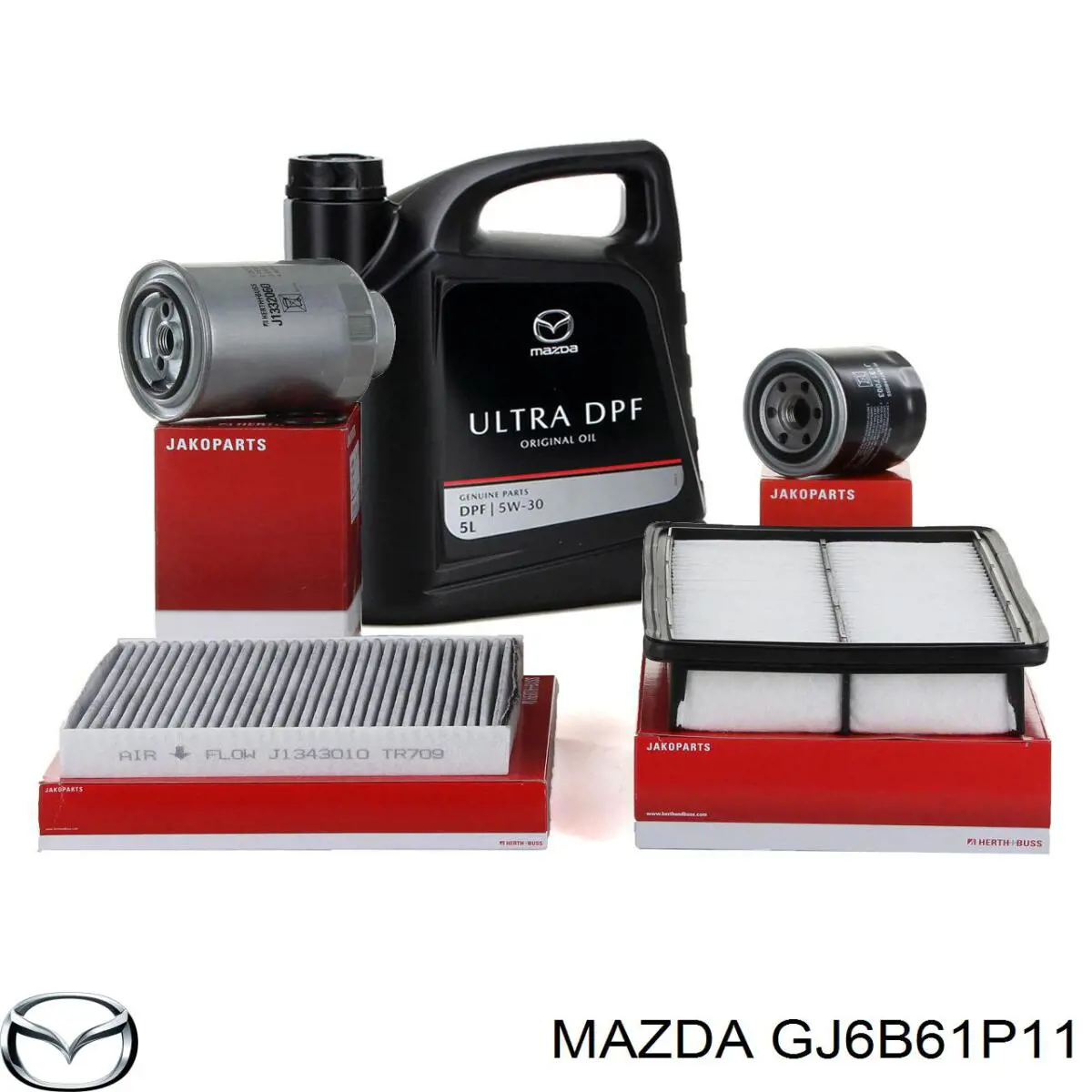 Фільтр повітряний обігрівача Mazda GJ6B61P11 ціна, від 6.64 USD