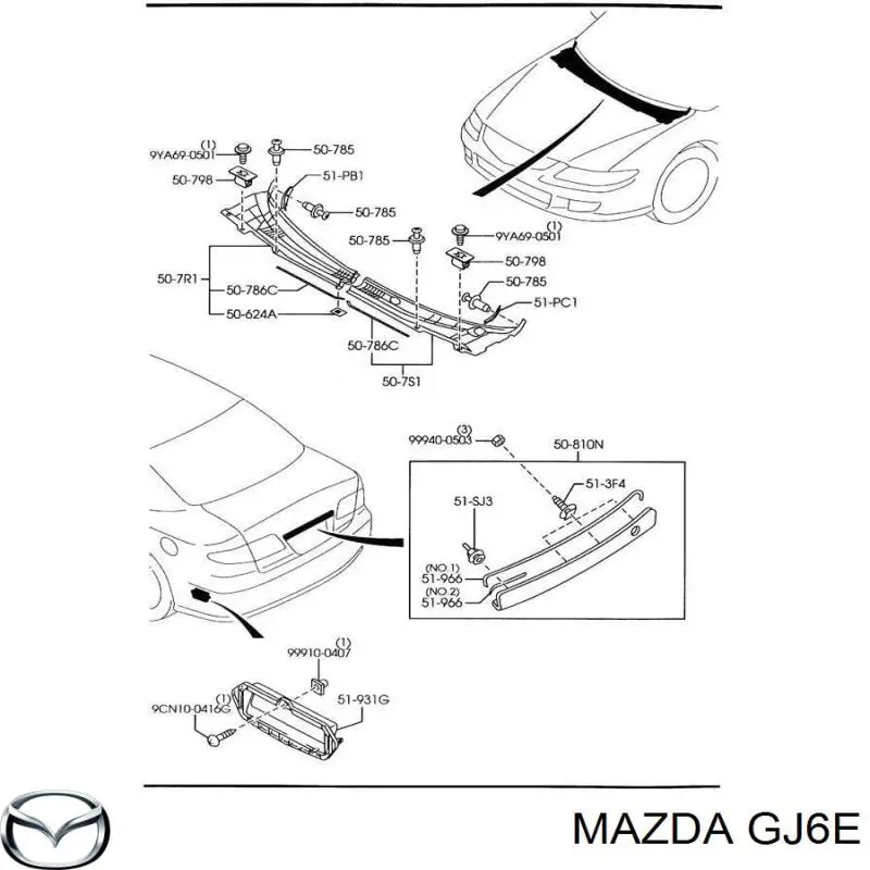 Управління рульове в зборі Mazda GJ6E ціна, від 174.66 USD