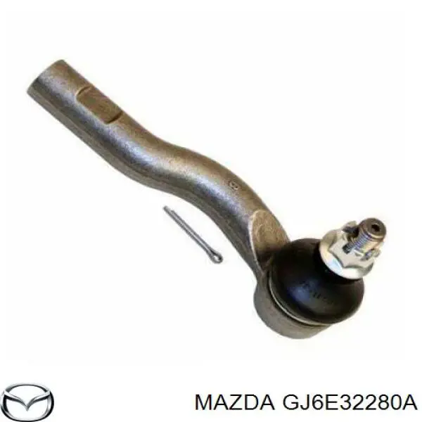 Наконечник рульовий Mazda GJ6E32280A ціна, від 10.16 USD