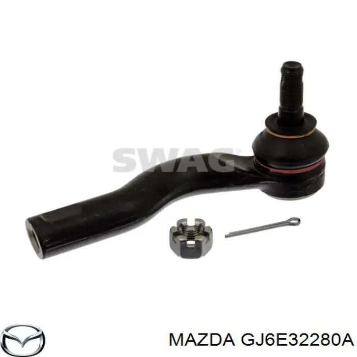 Купити GJ6E32280A Mazda Рульовий наконечник