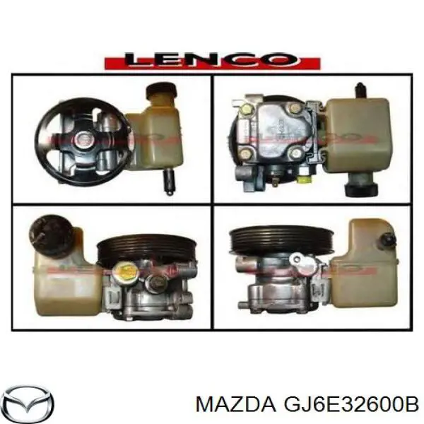 GJ6E32600B Mazda насос гідропідсилювача керма (гпк)