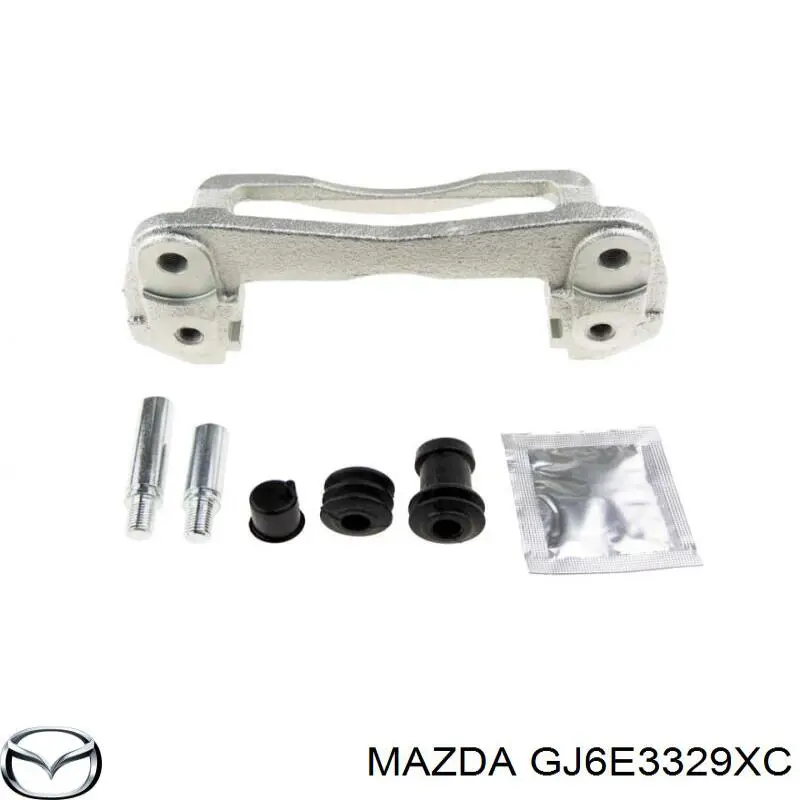 Скоба супорту переднього на Mazda 6 (GG)