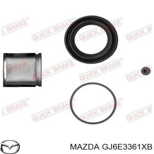 Купити GJ6E3361XB Mazda Супорт гальмівний передній правий