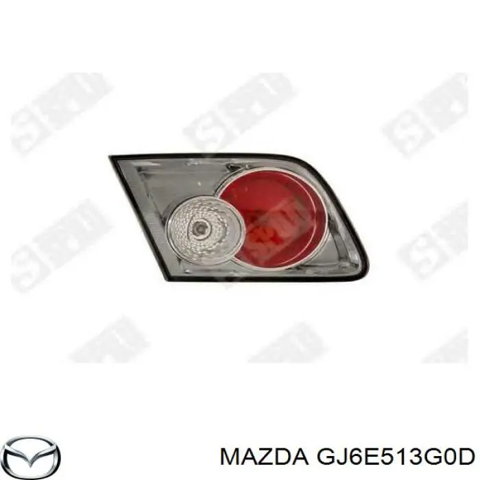 Купити GJ6E513G0D Mazda Ліхтар задній лівий, внутрішній