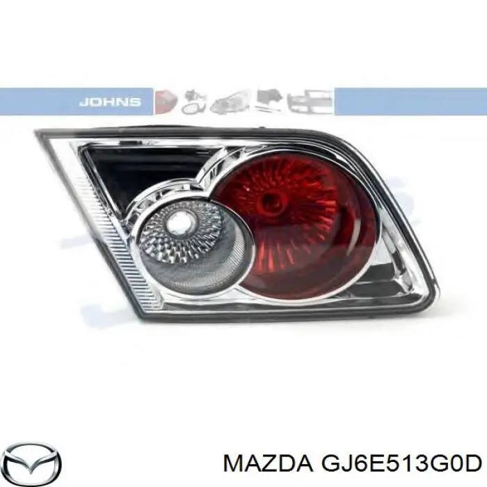 Стоп задній Mazda GJ6E513G0D ціна, від 12.67 USD