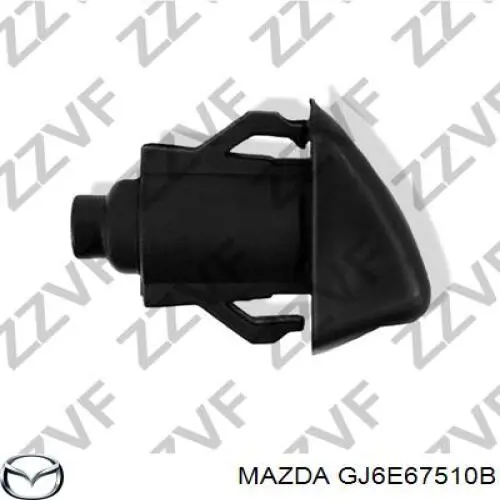 Форсунка омивача скла лобового, ліва Mazda GJ6E67510B ціна, від 35.39 USD