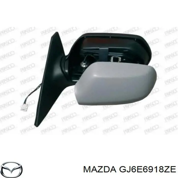 GR2F6918ZB Mazda Дзеркало заднього виду, ліве