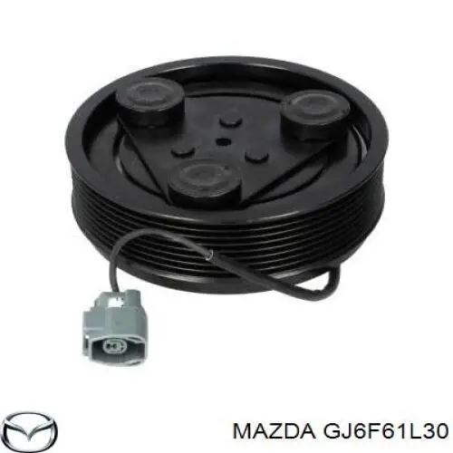 Купити GJ6F61L30 Mazda Шків компресора кондиціонера