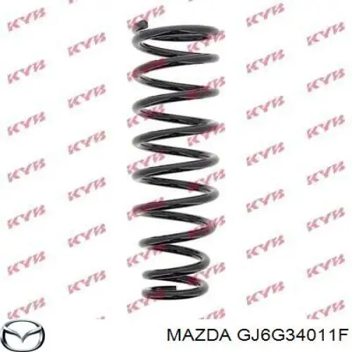 Купити GJ6G34011F Mazda Гвинтова пружина підвіска
