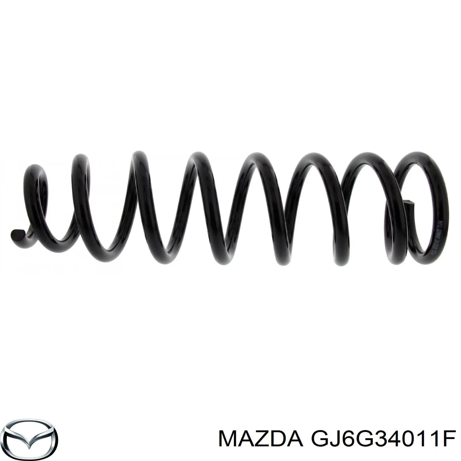 Пружина передньої підвіски Japan Parts ZC3433C