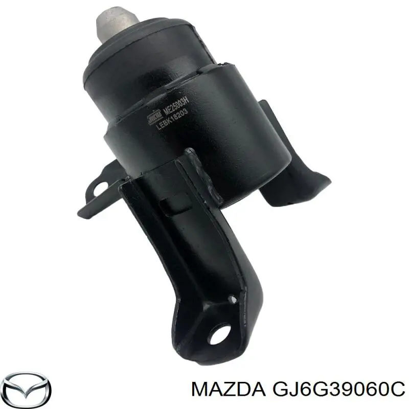 GJ6G39060C Mazda подушка (опора двигуна, права)