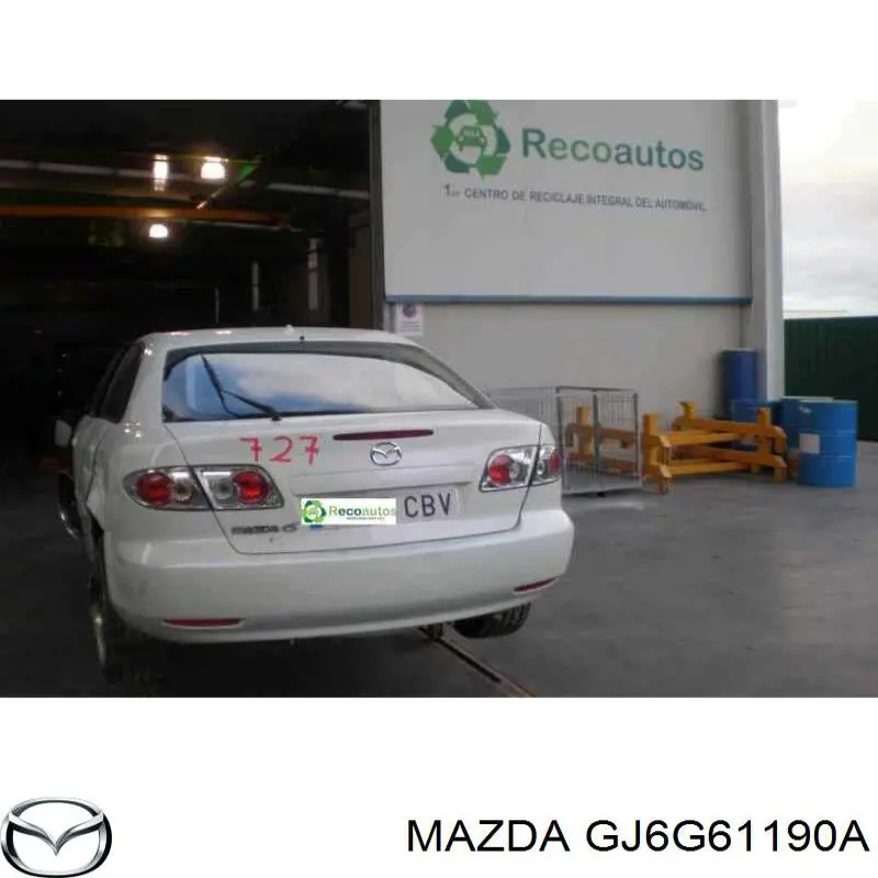 Реостат/перемикач-регулятор режиму обігрівача салону Mazda 6 (GG) (Мазда 6)