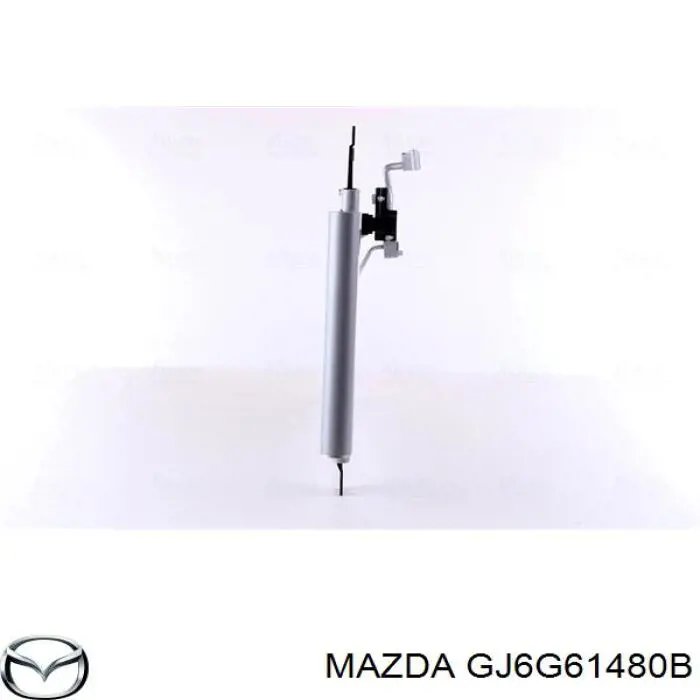 Конденсатор кондиціонера Mazda GJ6G61480B ціна, від 59.82 USD