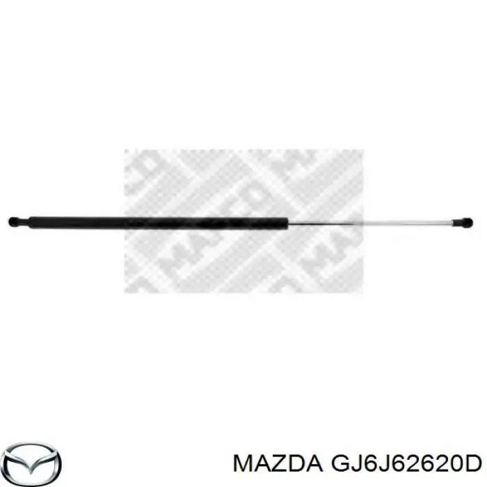 GJ6J62620D Mazda Амортизатор кришки багажника / двері 3/5-ї задньої