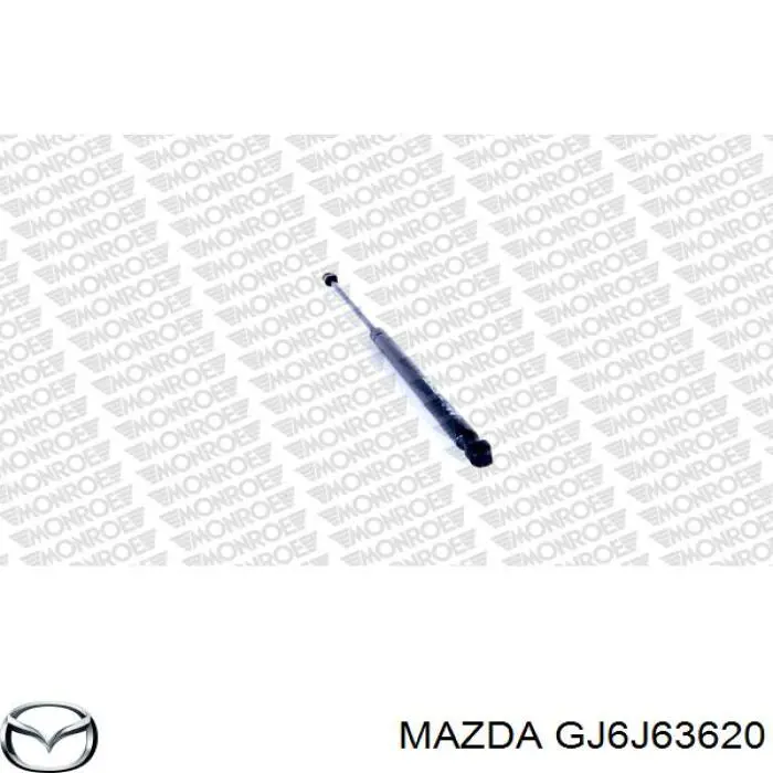 GJ6J63620 Mazda Амортизатор кришки багажника / двері 3/5-ї задньої