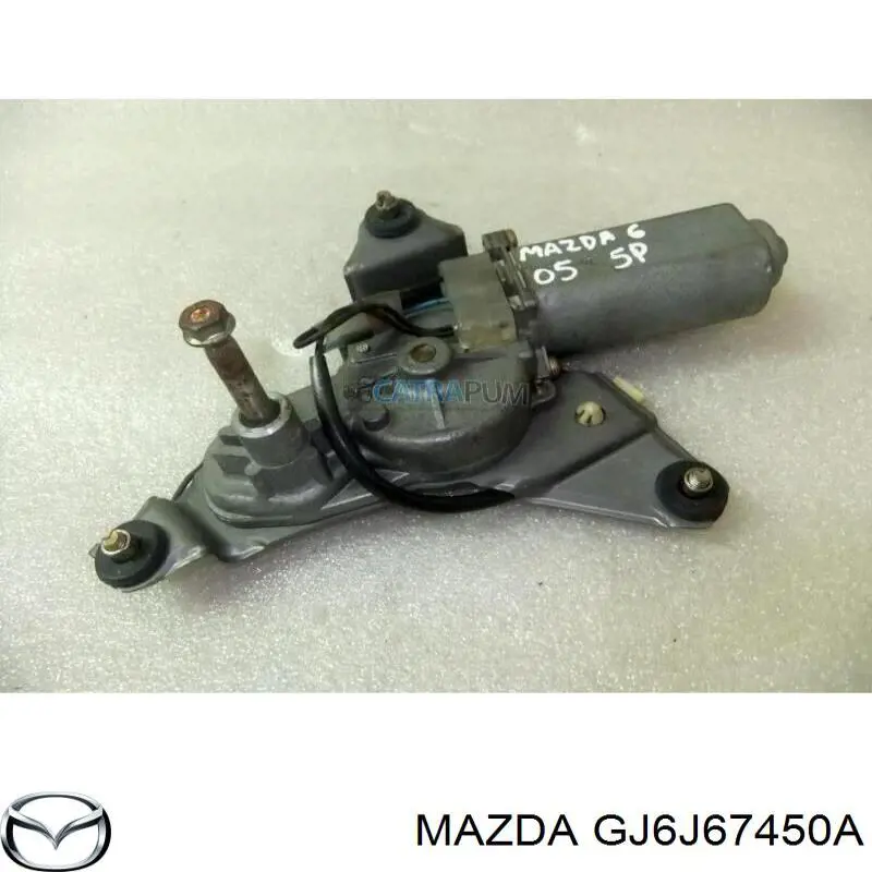 Склоочисник дверей задка Mazda GJ6J67450A ціна, від 10.28 USD