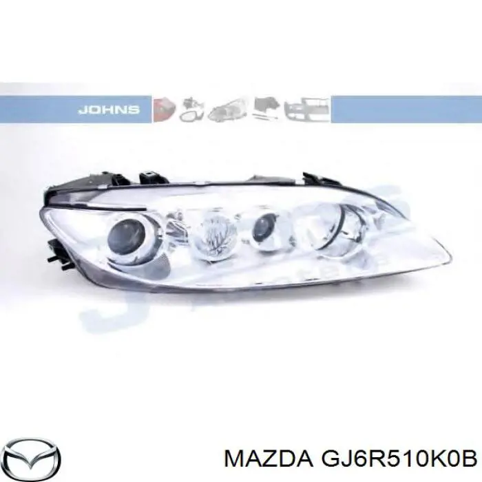 Фара права Mazda 6 (GG) (Мазда 6)