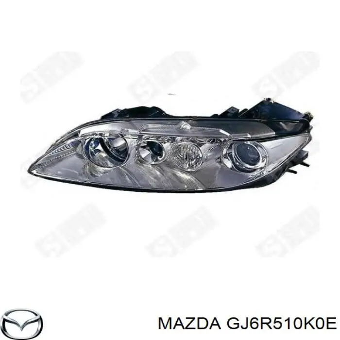 GJ6R510K0E Mazda фара права