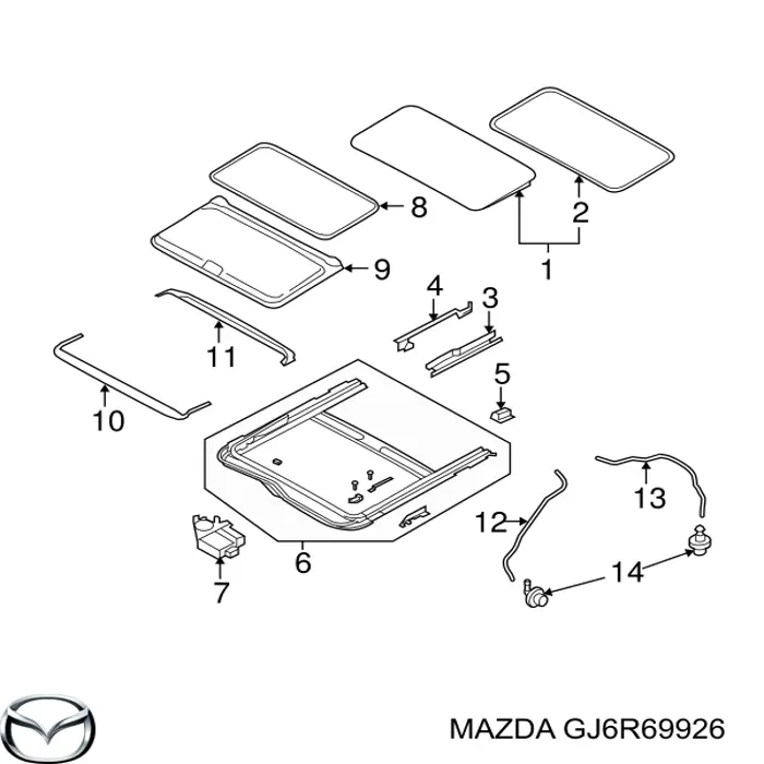  GJ6R69926 Mazda