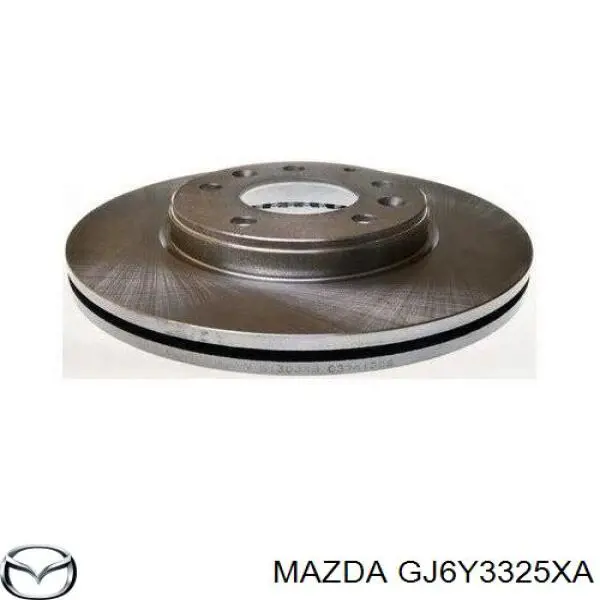 GJ6Y3325XA Mazda диск гальмівний передній