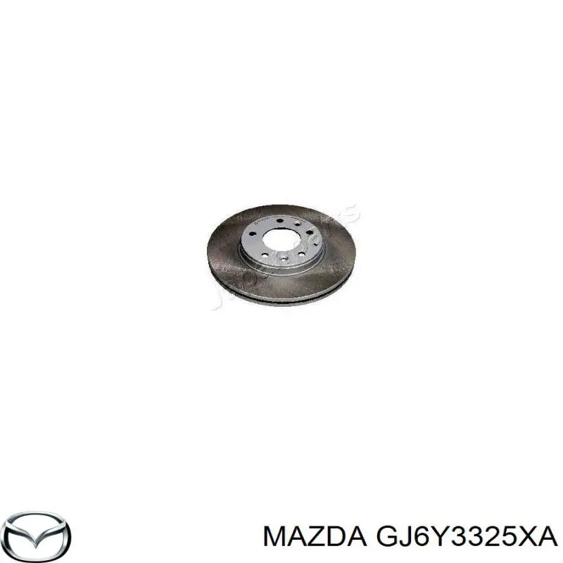 Гальмівні диски передні GJ6Y3325XA Mazda