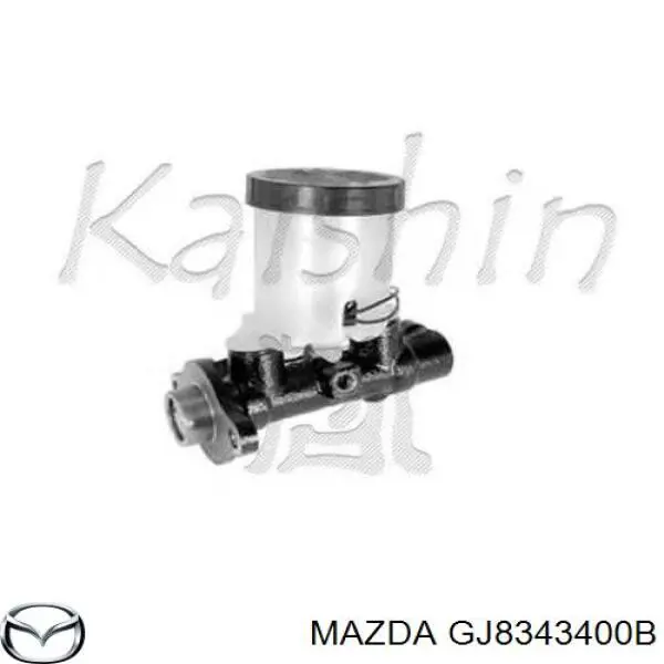 GJ8343400B Mazda Циліндр гальмівний, головний
