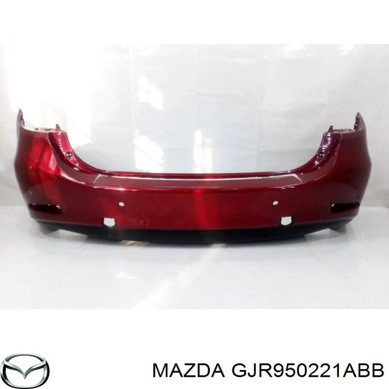 GAP950221 Mazda Буфер (бампер) задній