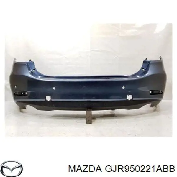 Бампер задній GJR950221ABB Mazda