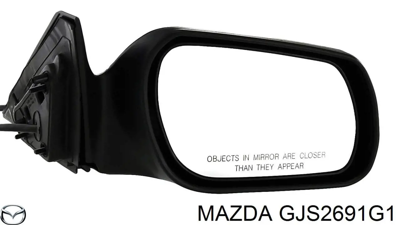 GJS2691G1 Mazda Дзеркальний елемент правий