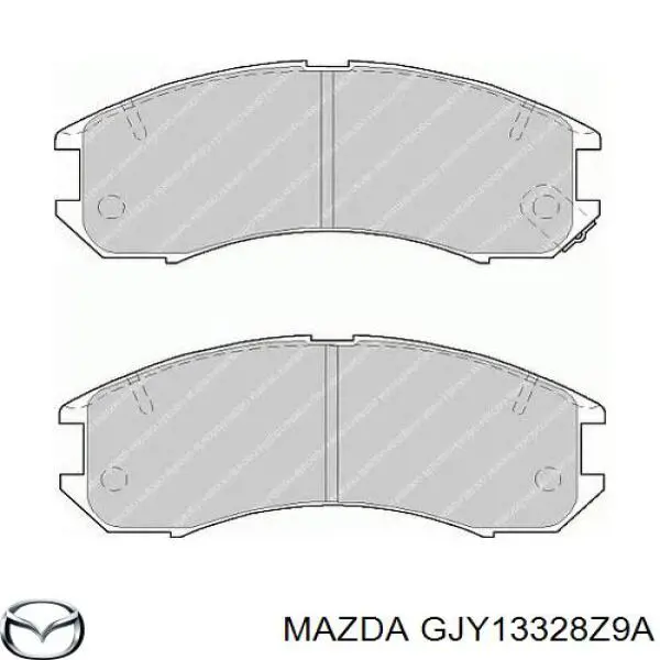 Колодки гальмівні передні, дискові GJY13328Z9A Mazda