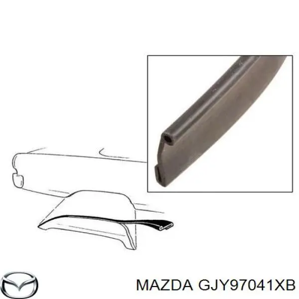 Крило заднє праве на Mazda 626 (GD)
