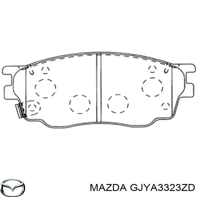 Тормозні колодки Mazda GJYA3323ZD