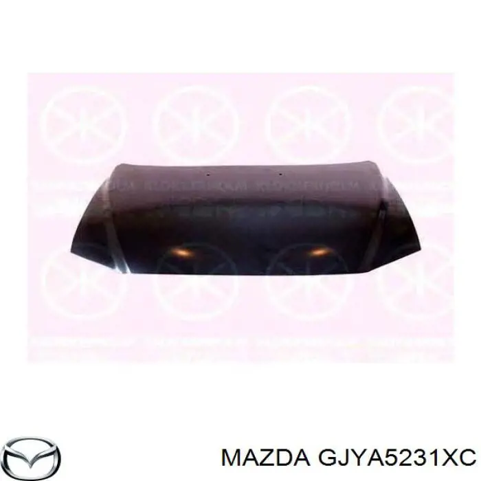 Капот Mazda GJYA5231XC ціна, від 122.83 USD